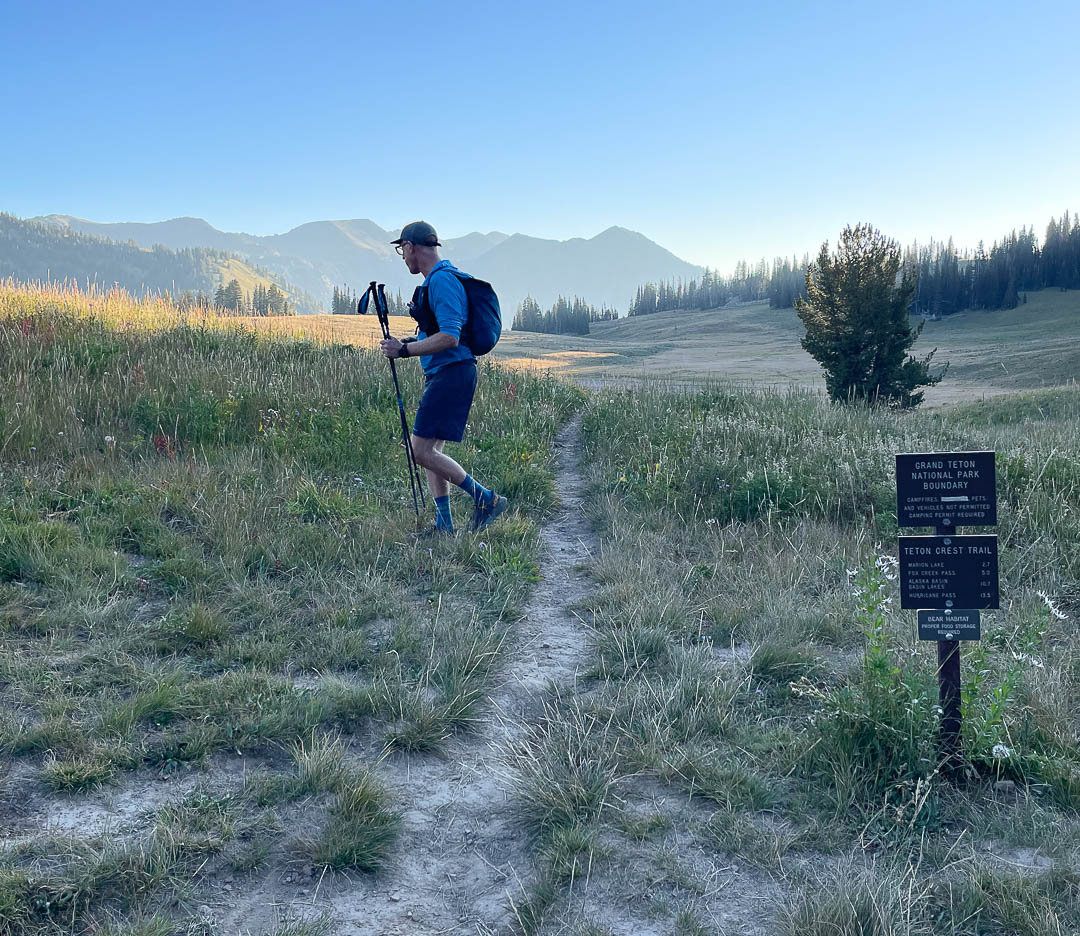 Airshed Pro on the Teton Crest Trail.