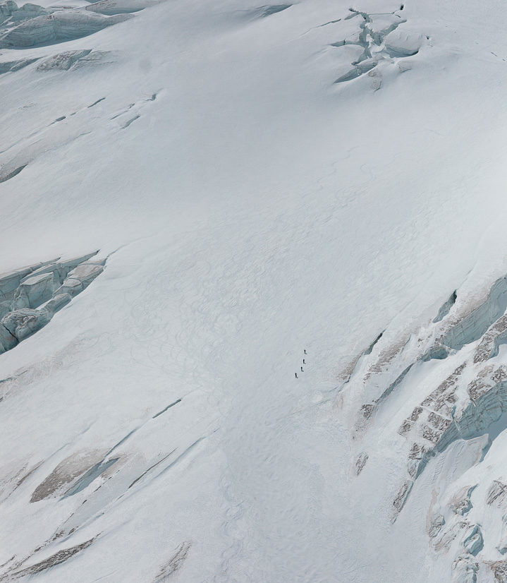 Big terrain along the PdG race course.