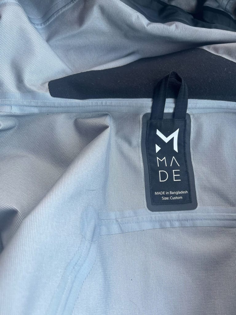 The construction quality is top notch. Given that ⅔ of the founders of MADE came from Arc’teryx, it shouldn’t be a surprise that they come to the table with significant expertise in shell construction.