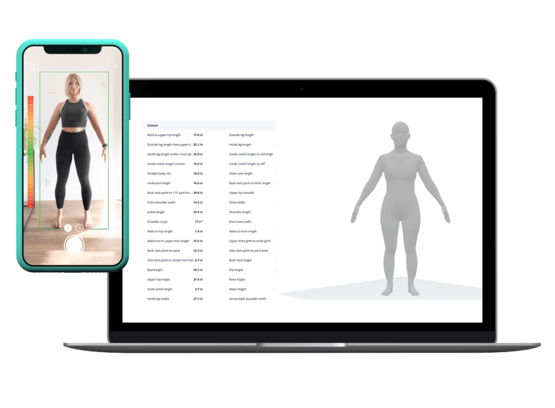 The custom fit process entails AI software that to help dial in the fit with over 75 specific body measurements. Photo: MADE Outdoors