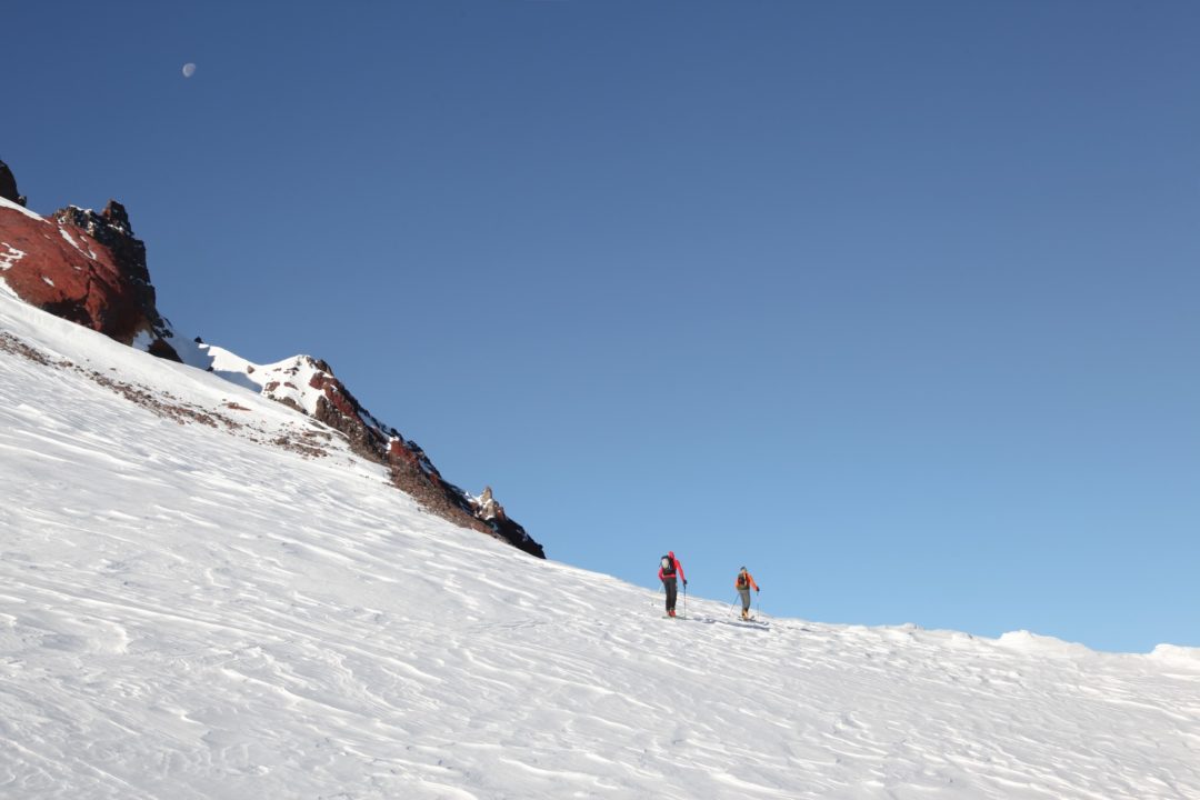 The striding and gliding requires ski specific strength and endurance. It's time for some ski imitation drills.