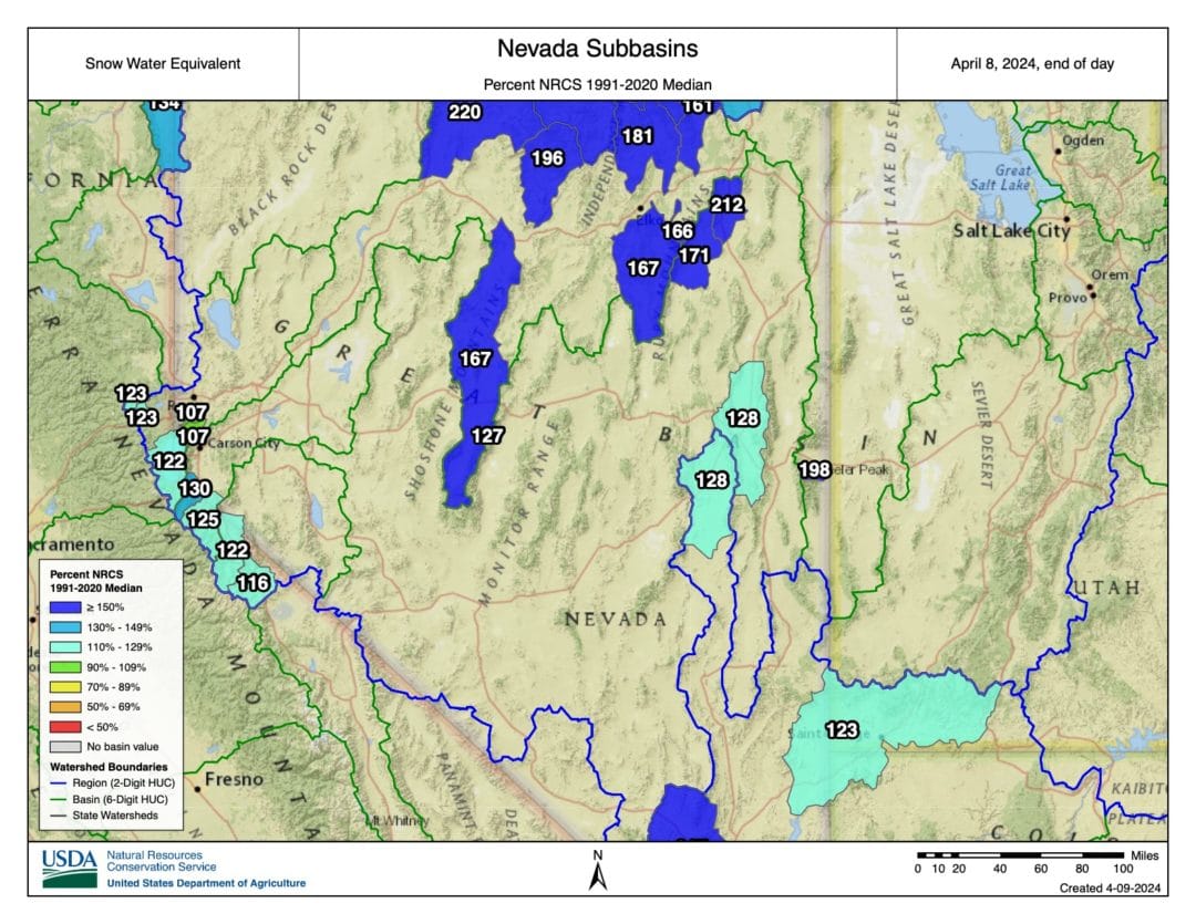 Nevada SWE April 8, 2024.