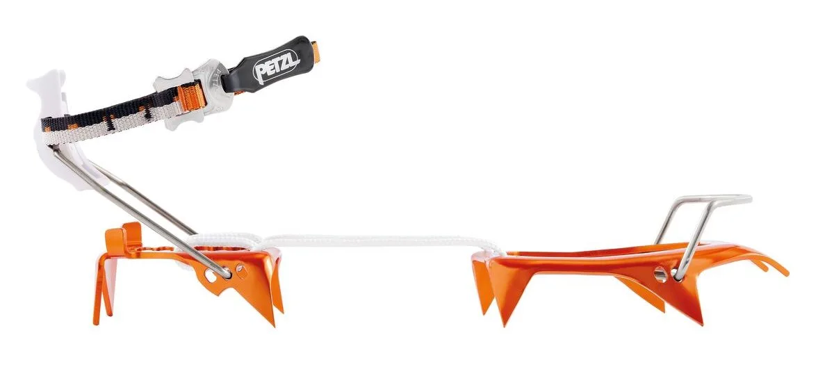 Petzl's all aluminum offering—the Leopard LLF at 330g. 