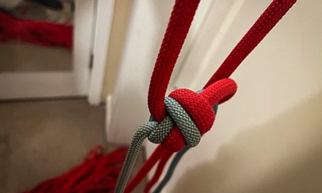 Ski Mountaineering: Connecting Two Ropes