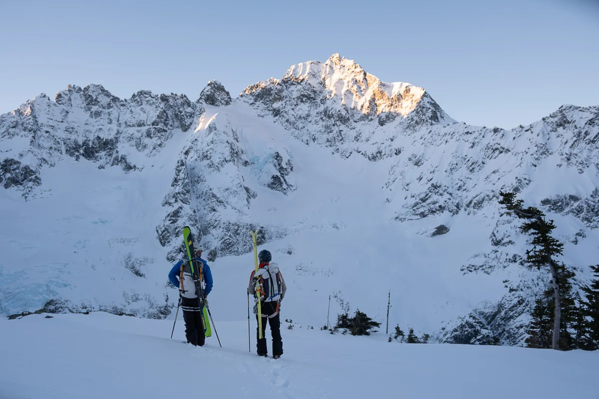 A kiss of January alpine sun. Photo: Sam Chaneles