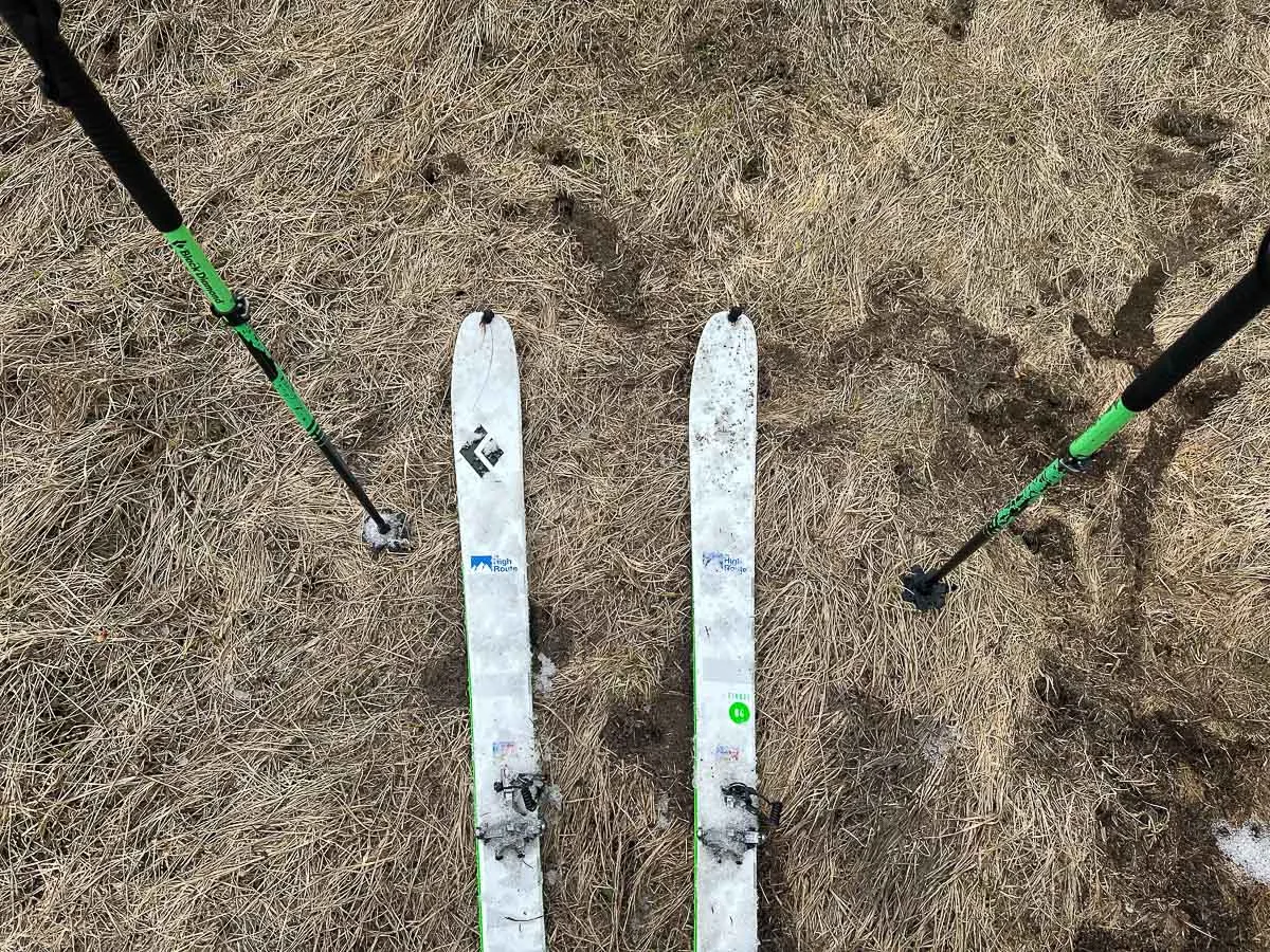 Spring time is maintenance time. Wax the skis refresh the skins. 
