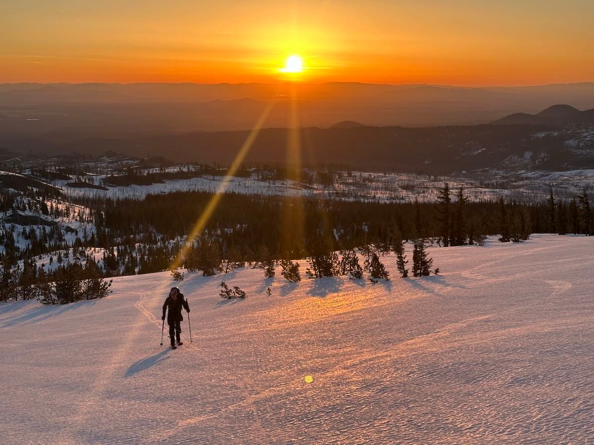 Early mornings can mean long days in the hills. Prevent the bonk: consume those carbs. Photo: Patrick Fink