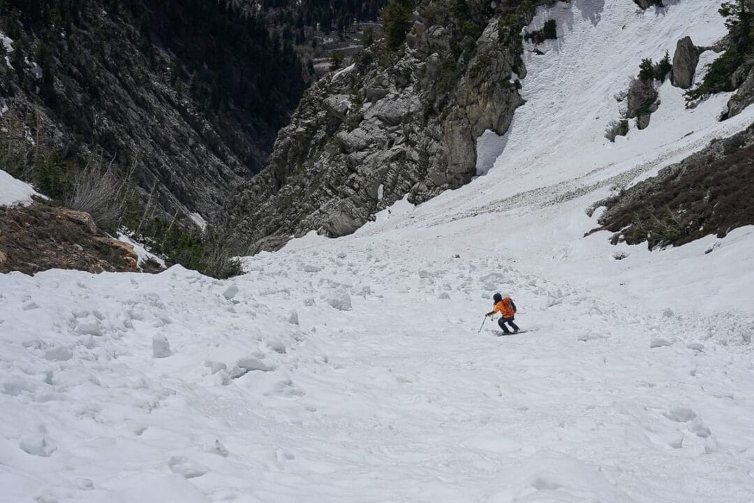 Chundery snow, have no fear: there’s flax in them there skis. Photo: Pete Vordenberg