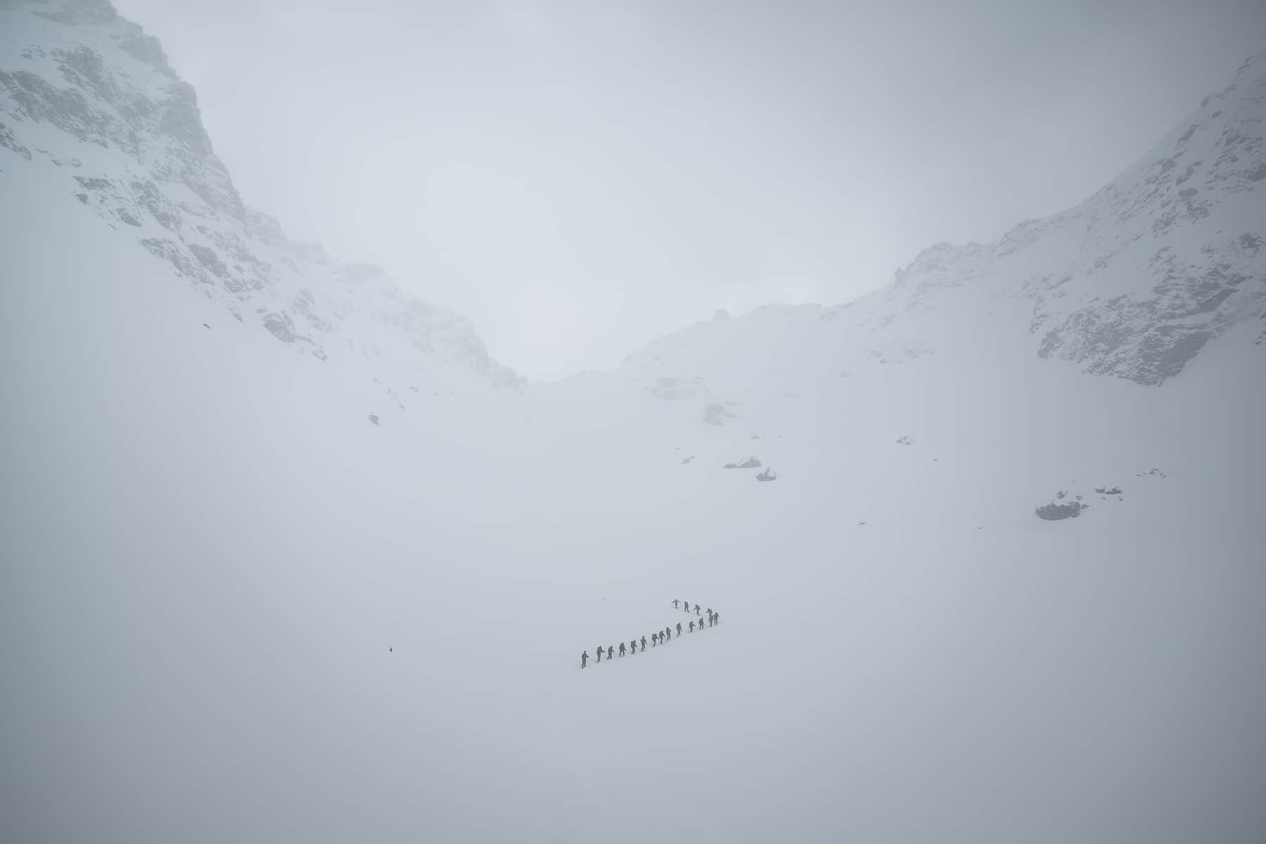 Swiss military preps the PdG course. Photo: PascalGertschen