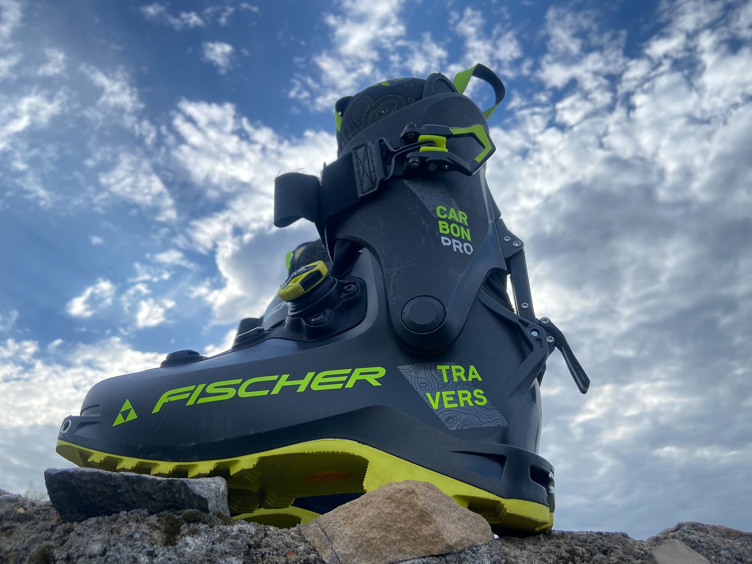 Stately. The Fischer Carbon Pro Travers continues the excellent lineage of the Travers boot line.