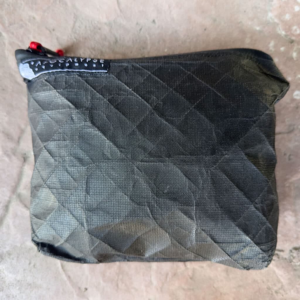 The kit in the image above packs into an adequately sized pouch that's easy enough to cary on all my daily tours. This kist would suffice for a multi-day tour, too, with some fine adjustments to NSAIDS and more robust blister kit.