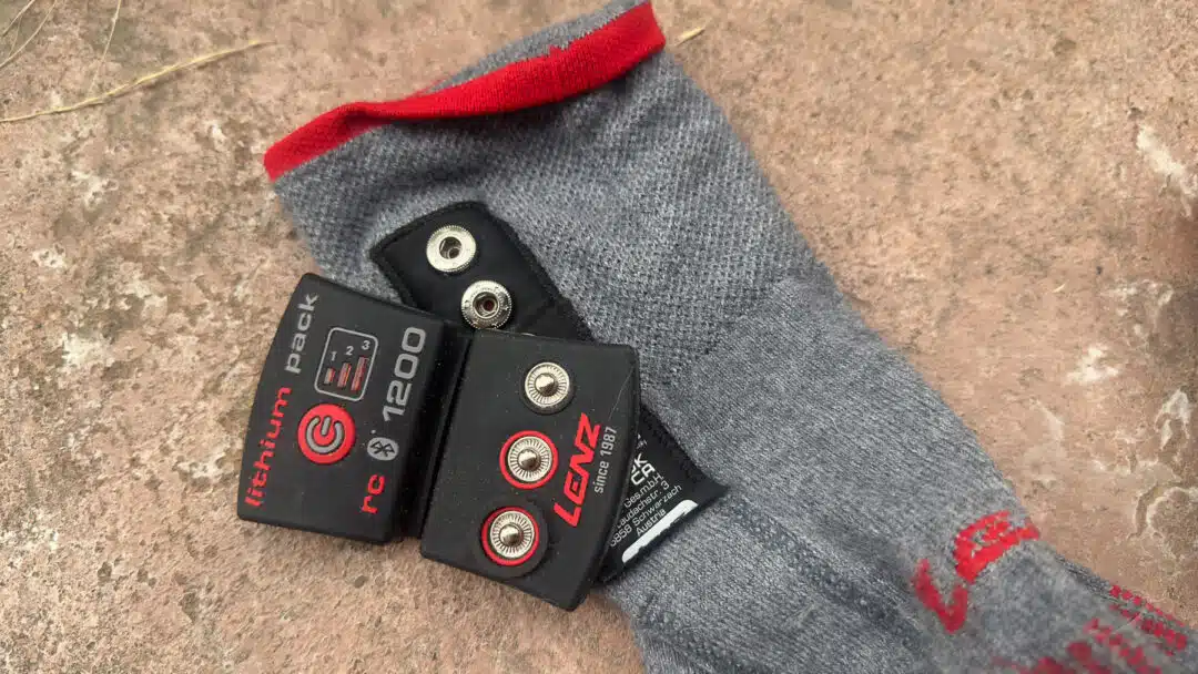 Review: Lenz 5.1 Heated Socks - The High Route