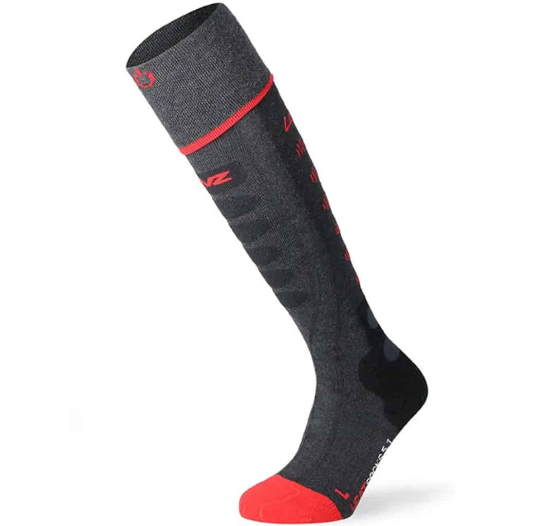 The Lenz 5.1 sock feels midnight in heft. It is neither bulky nor too thin. And, it has a perfect amount of stretch for a snug comfortable fit. 