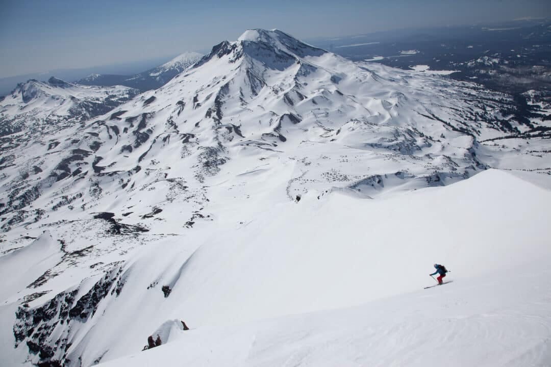 With zero FOMO and zero rage, Kevin Grove embraces the direct line of descent. Photo: Aidan Whitelaw