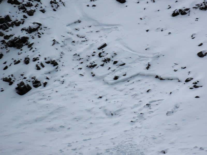 A zoom in on the release. Photo: Utah Avalamche Center