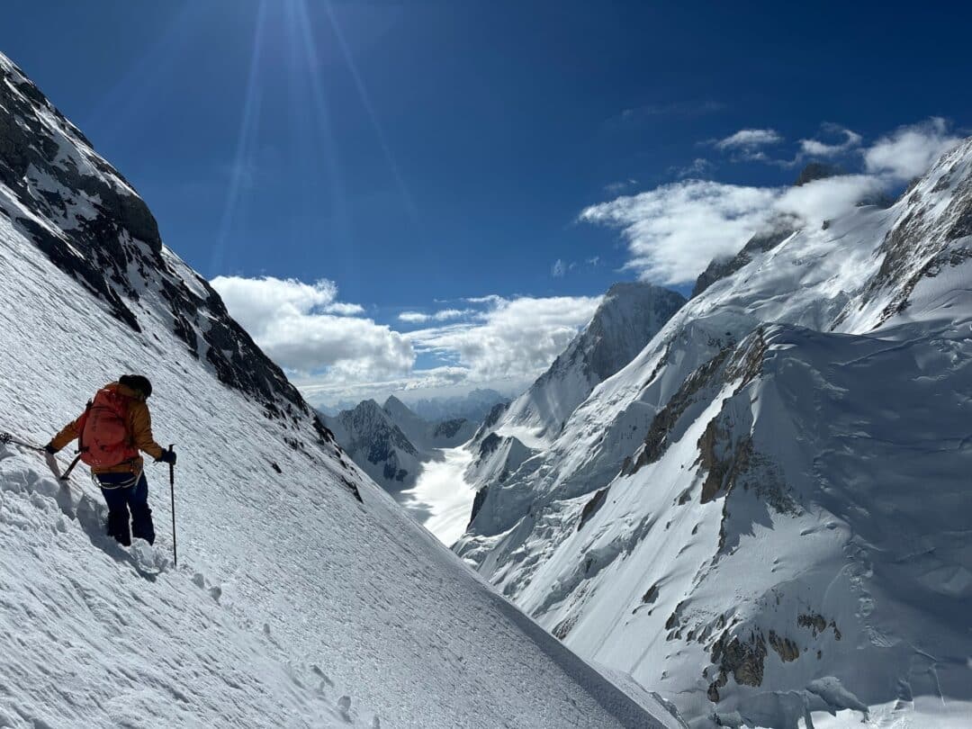Applying past experiences in new terrain—Billy Haas applies the mindset shift. Photo: Adam Fabrikant