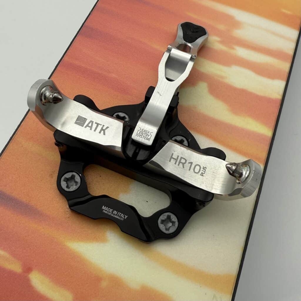 The new Haute Route toe piece features a springless design. 