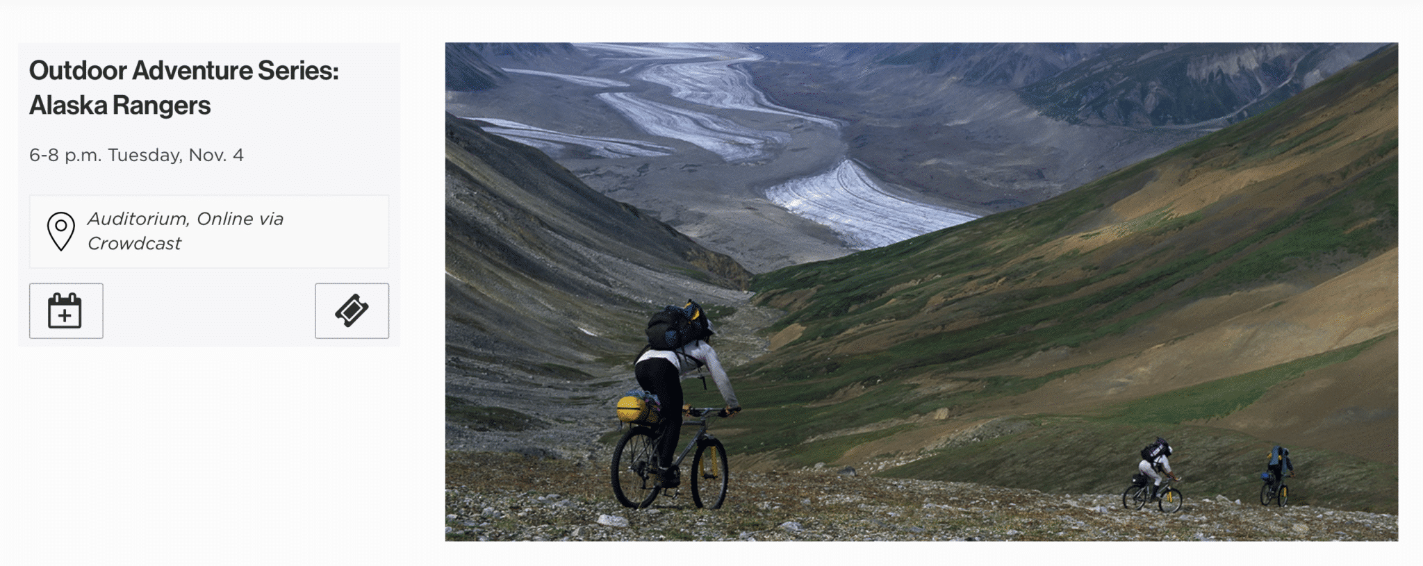 Cool Event Alert: Alaska Range Traverses