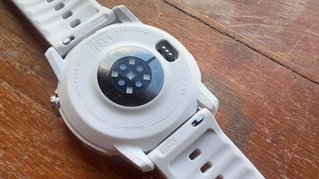 The optical HR sensor aligns with the trend of more accurate built-HR sensors.  