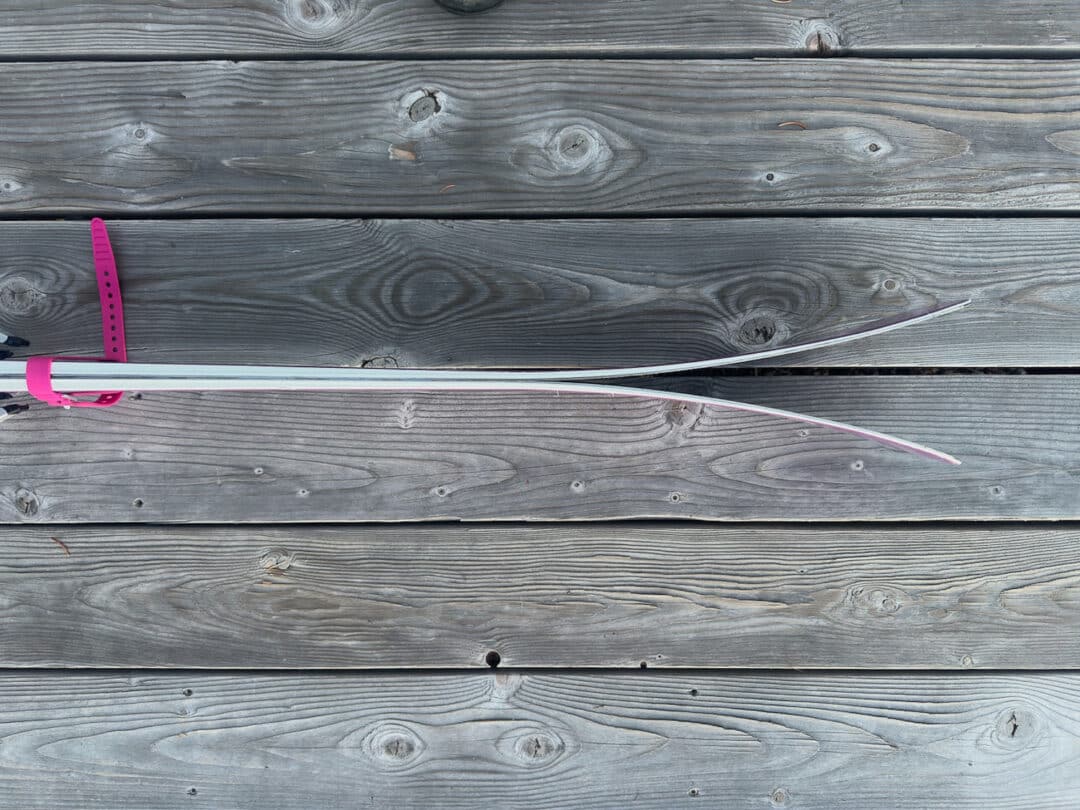 Ample tip rocker on the BD Helio Carbon 108.