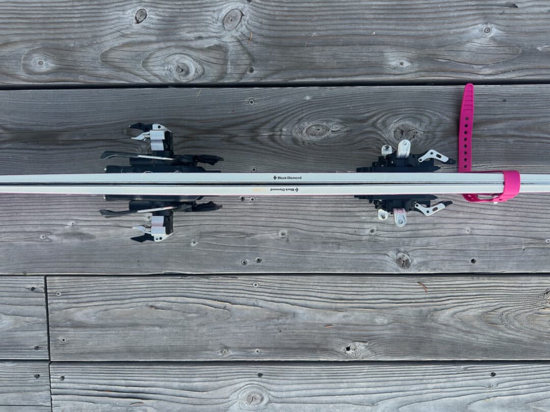 Modest camber underfoot.