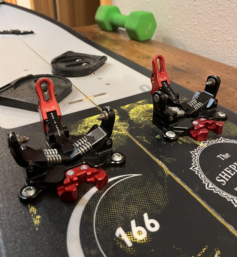 The Plum Pekye: A splitboard-specific toe piece that rises to the occasion.