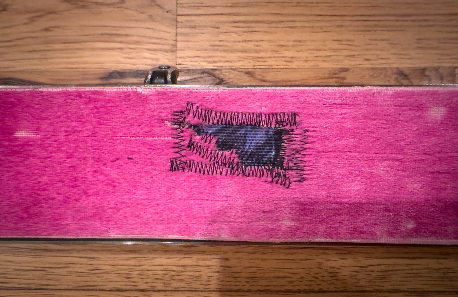 Skin Hole Repair: Compliments of the Zig Zag Stitch and a Friend