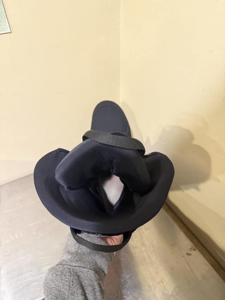 Thick foam and a sturdy hand-made feel are ZipFit benchmarks.