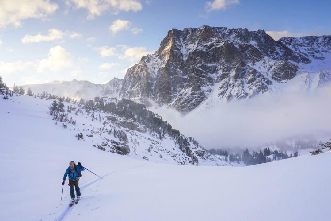 Eric with Beartooth Mountain in the background, Beartooths—2020 Photo: Jackson