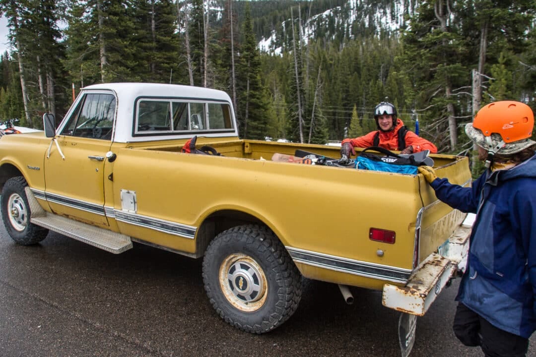Back to the truck after a very long day out—2016. Photo: Cy Whitling