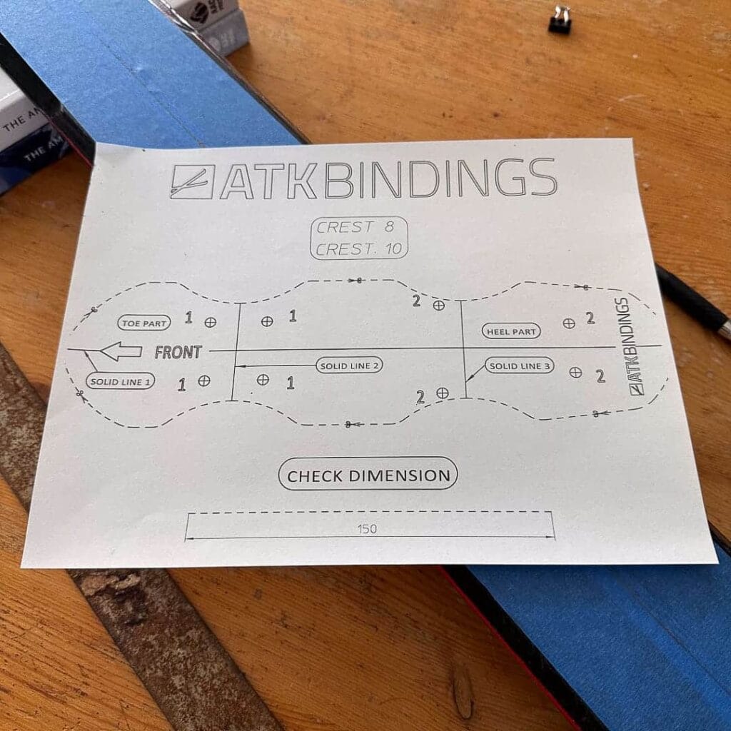 The good ole’ paper jig. 