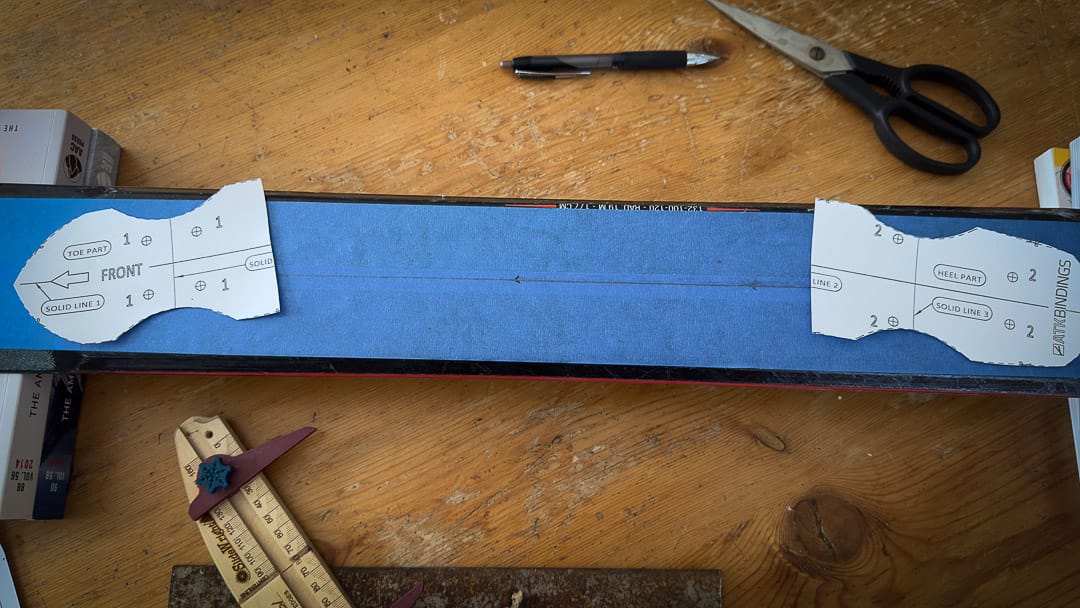 The centerline is centered.