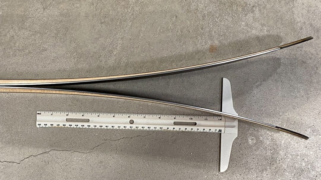 Very ample tip rocker.