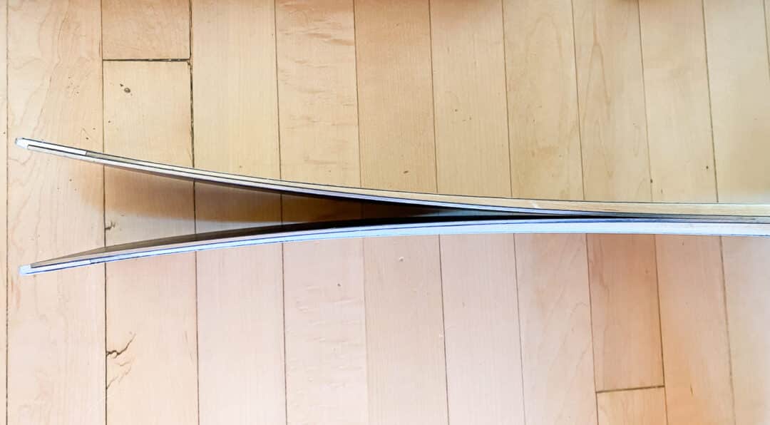 Raglefant tail splay/rocker.