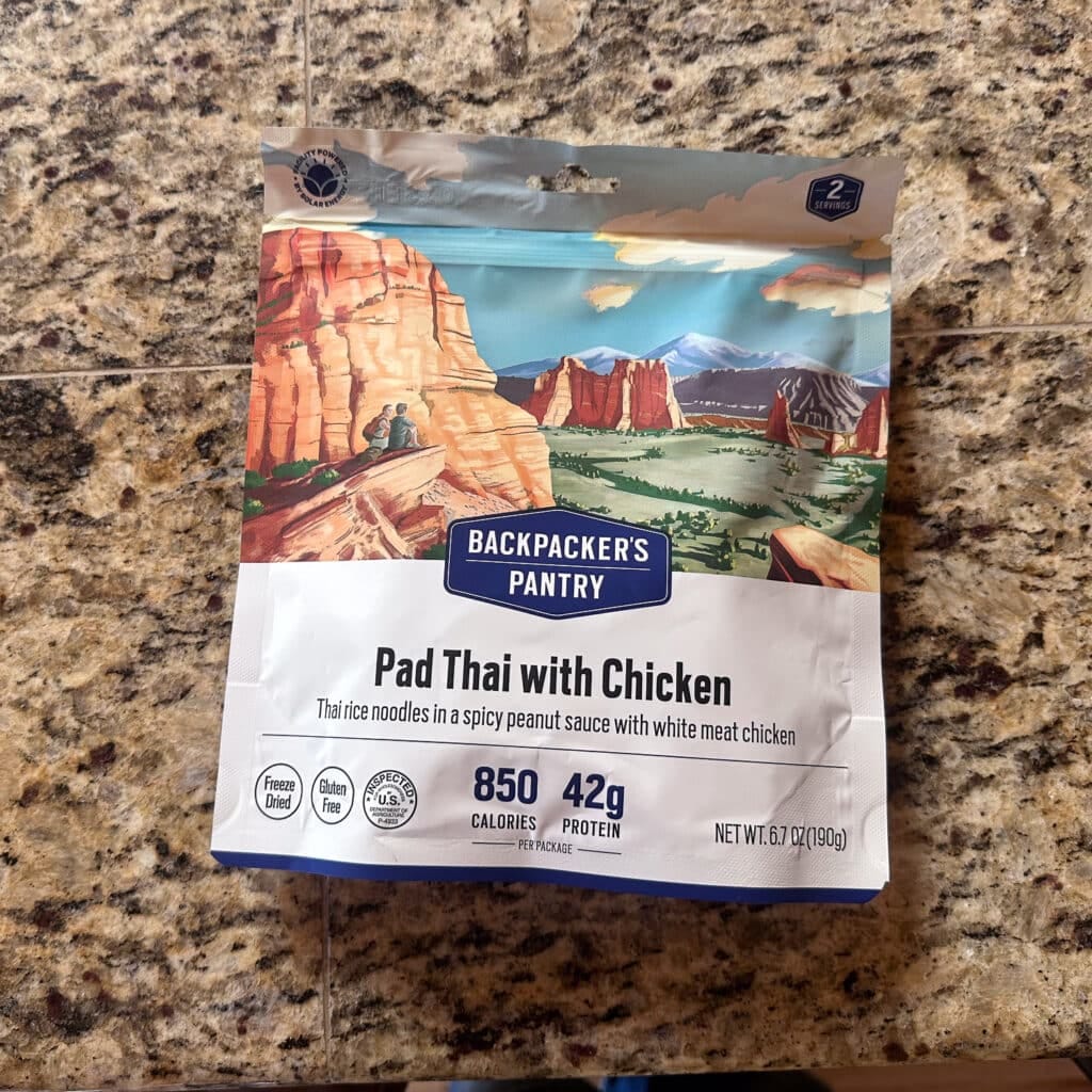 A proven higher-cal meal. And, it’s pretty tasty.