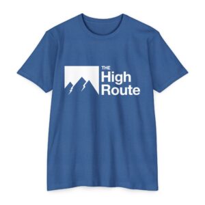 Blue Heather Unisex THR T-shirt.