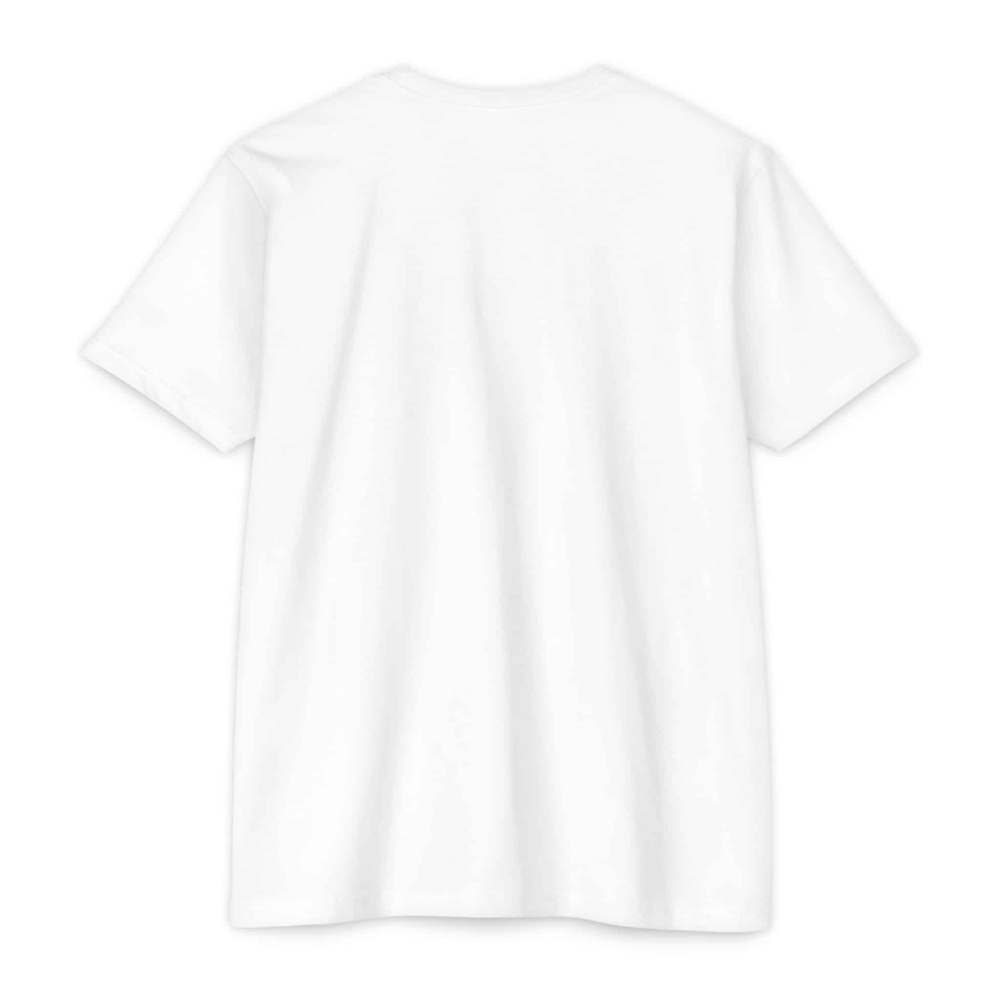 White Unisex THR T-shirt. - Image 2