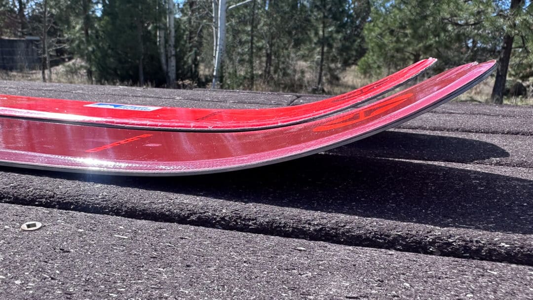 Zero G 96 (foreground), ZG 95 (background): somewhat similar tip profiles and rocker.