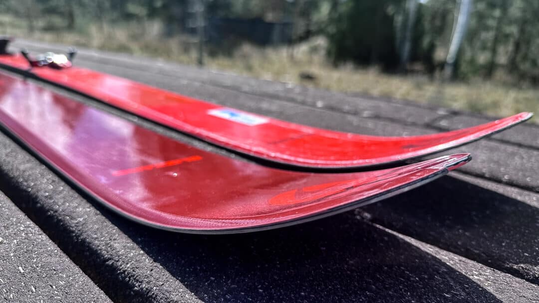 Zero G 96 (foreground), ZG 95 (background): somewhat similar tip profiles and rocker. 