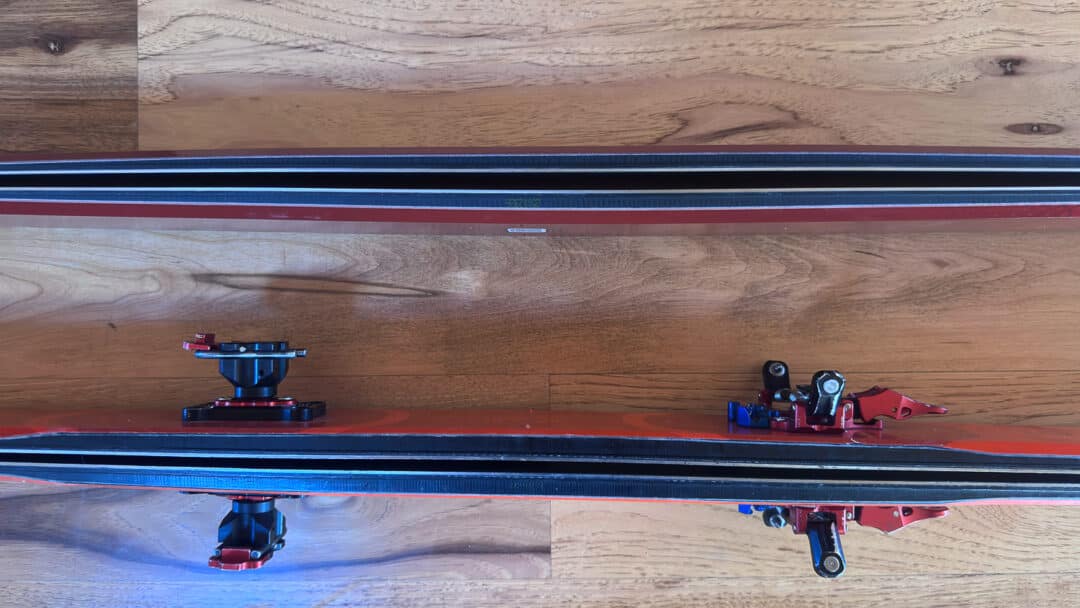 Camber open: ZG 96 (top) and the ZG 95 (bottom). 