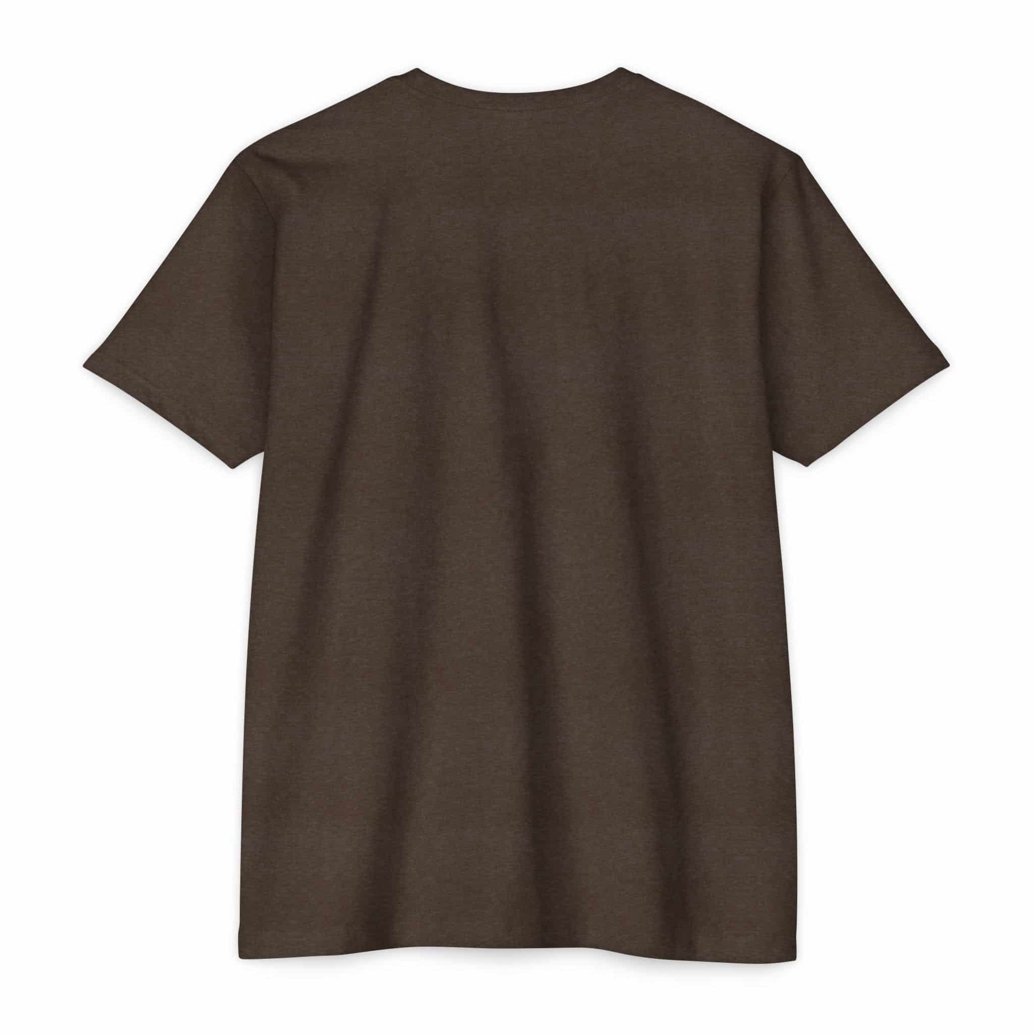 Blue Heather or Brown Heather Espresso Unisex THR T-shirt. - Image 5