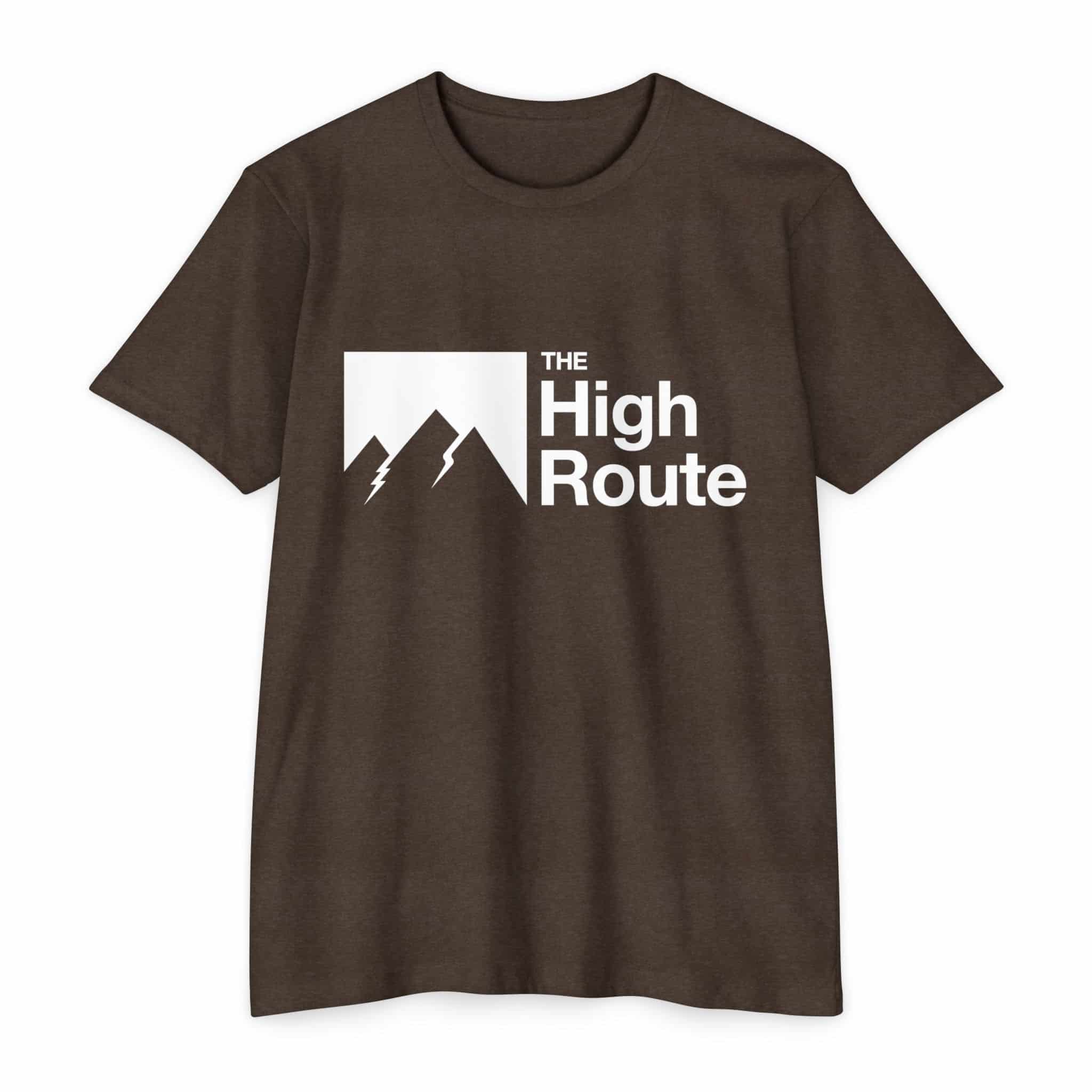 Blue Heather or Brown Heather Espresso Unisex THR T-shirt. - Image 4