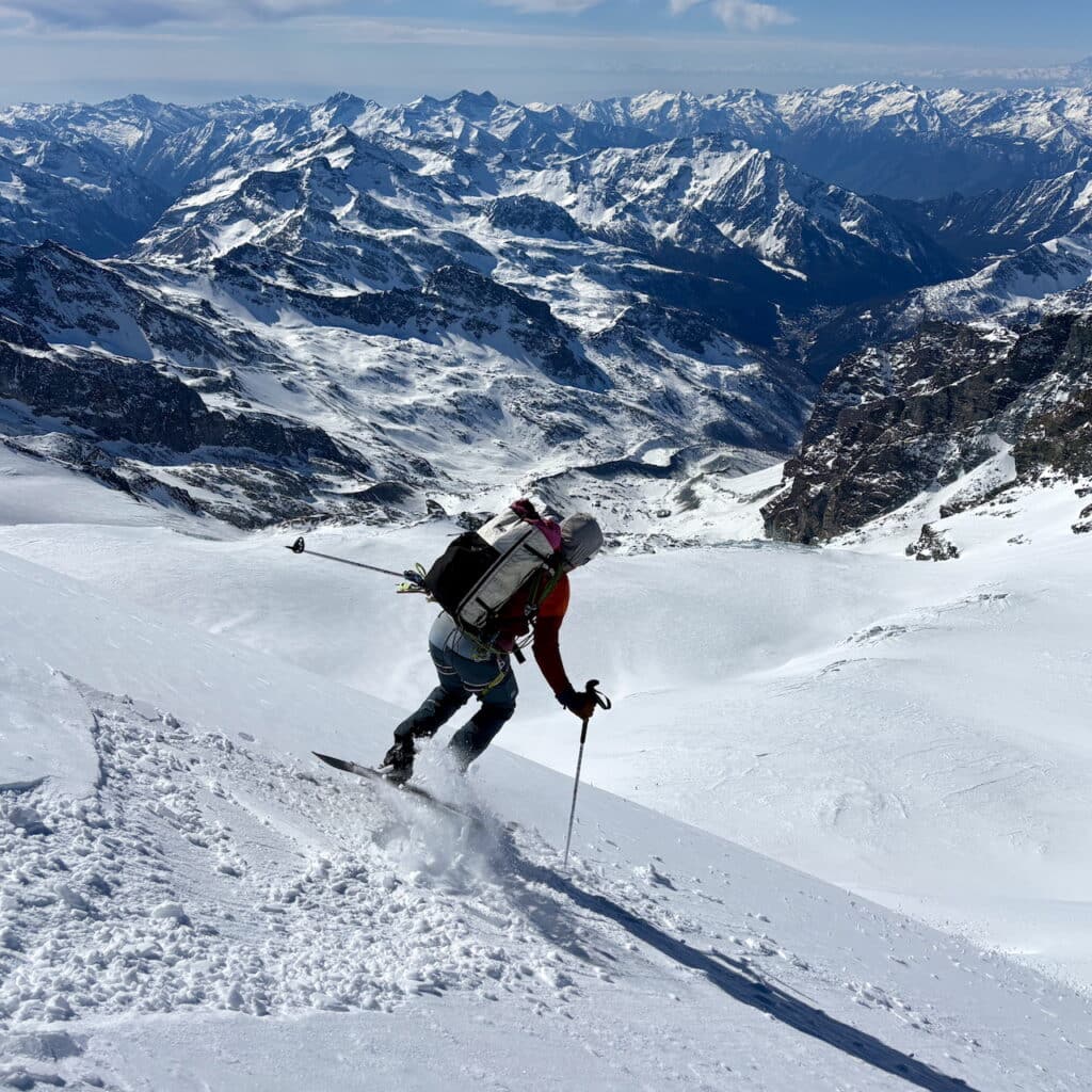 The hop turns, for me, is where this ski shines.