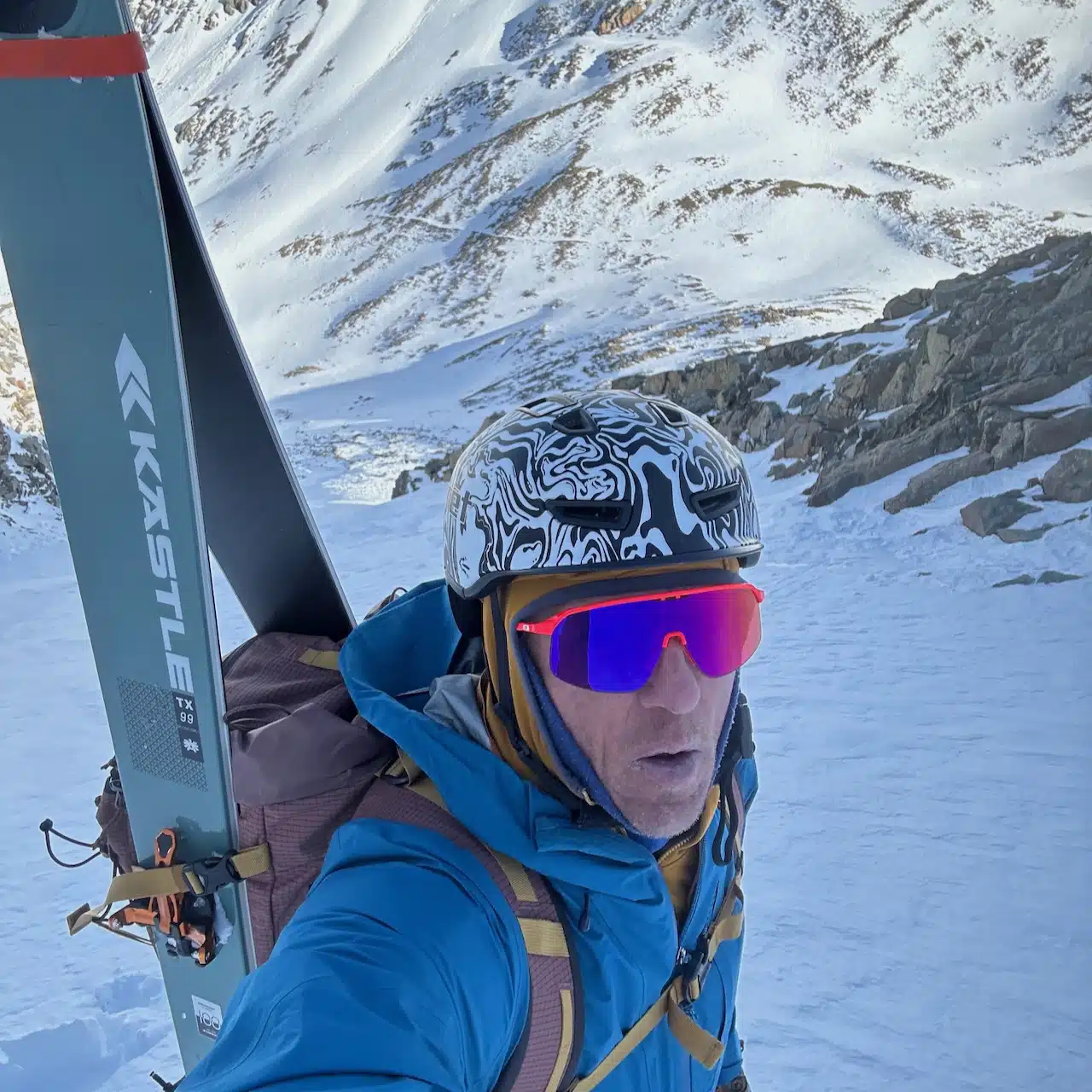 Vince Anderson in the hills. Photo: Vince Anderson collection.