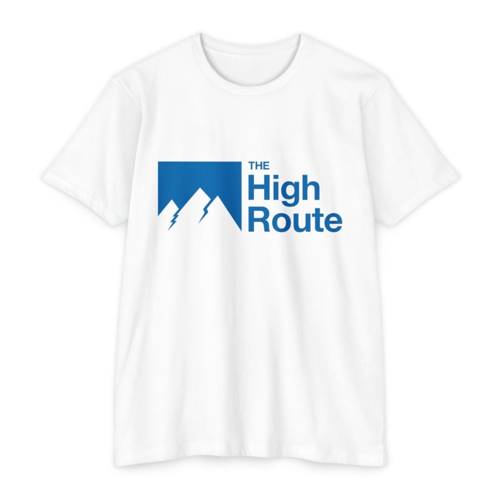 White Unisex THR T-shirt.