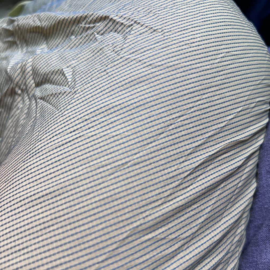 A close-up of the Houdini Air’s interior fabric.