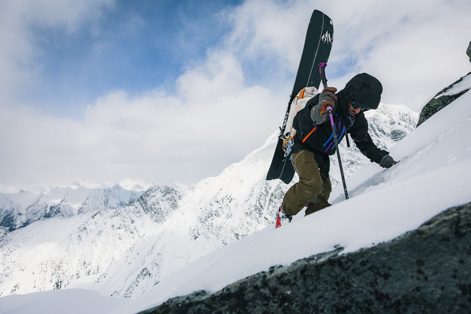 Zahan Billimoria, IFMGA guide and the founder of mountain-athlete training programs at Samsara Experience. Photo: Matthew Tufts