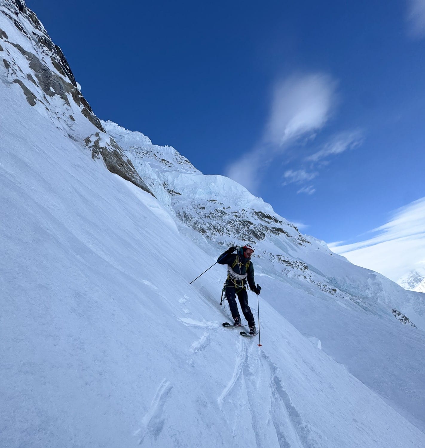 Ryan Griffiths, somewhere cold. Photo: Aidan Whitelaw